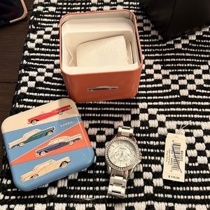 Fossil Sliver Watch
